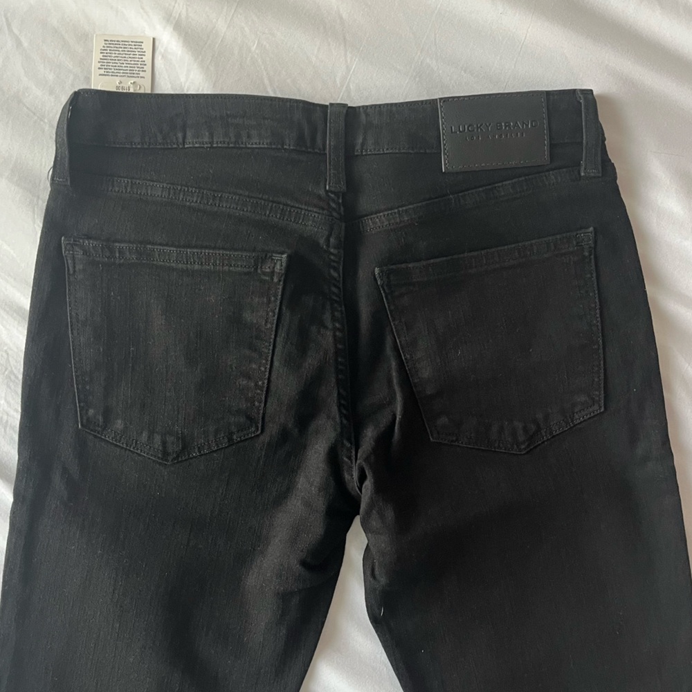 Lucky jeans NWT size 28 skinny ankle cheville stretchy pure black - Picture 4 of 5